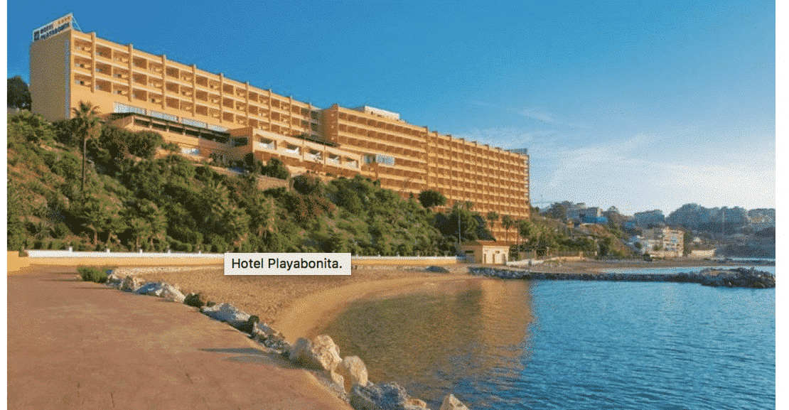 Alquiler de coches Hotel Playa Bonita Benalmádena