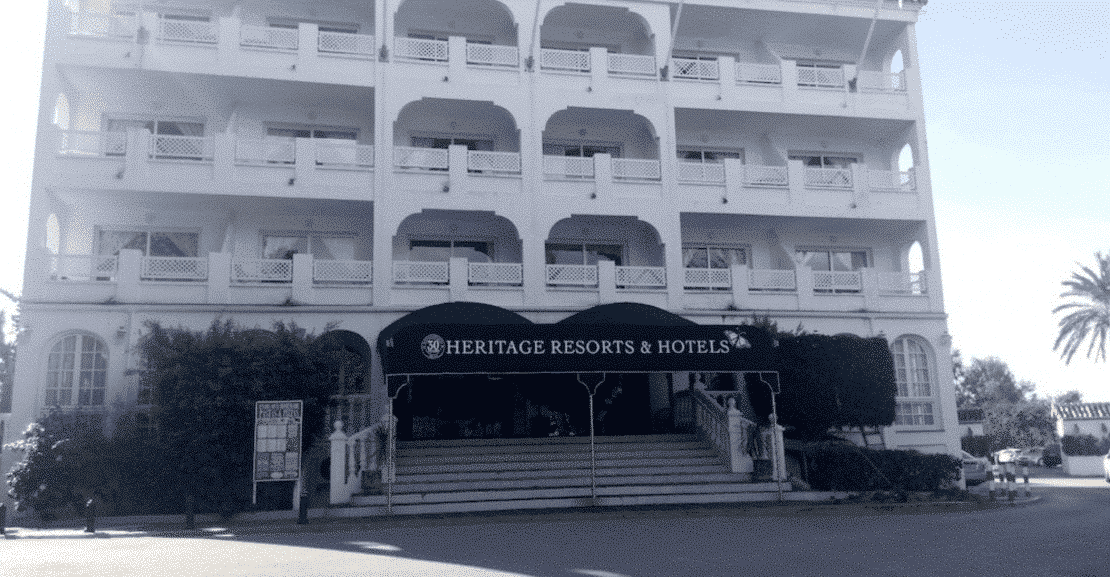 Alquiler de coches Hotel Heritage Club Playa Real